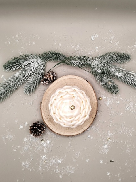 Szyszka duża z wosku sojowego