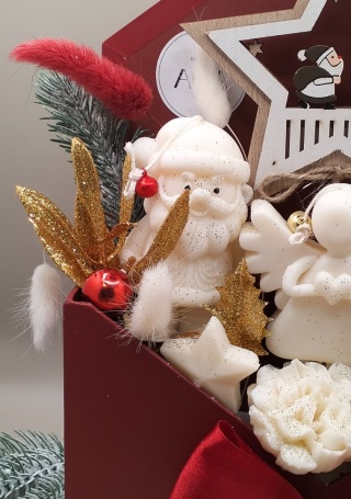 FlowerBox swiąteczny kopertowy