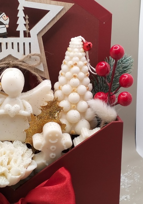 FlowerBox swiąteczny kopertowy